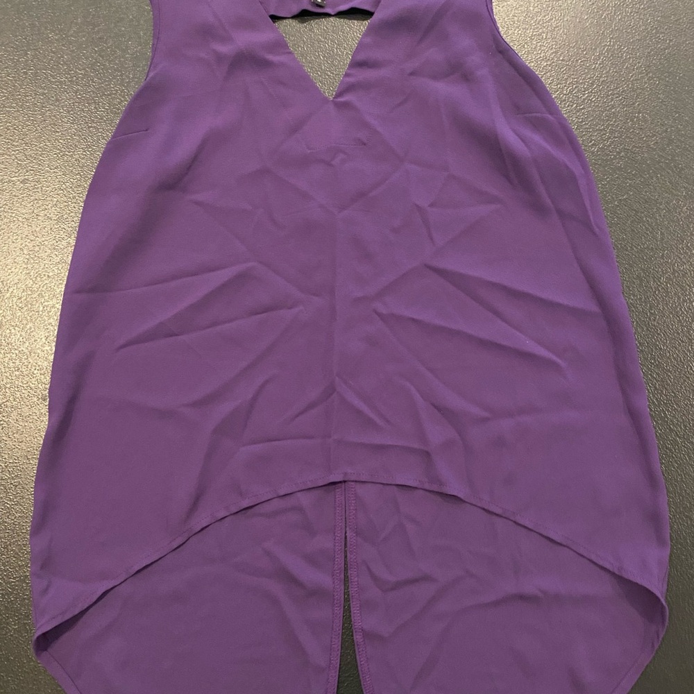 Purple Sleeveless Women's Top